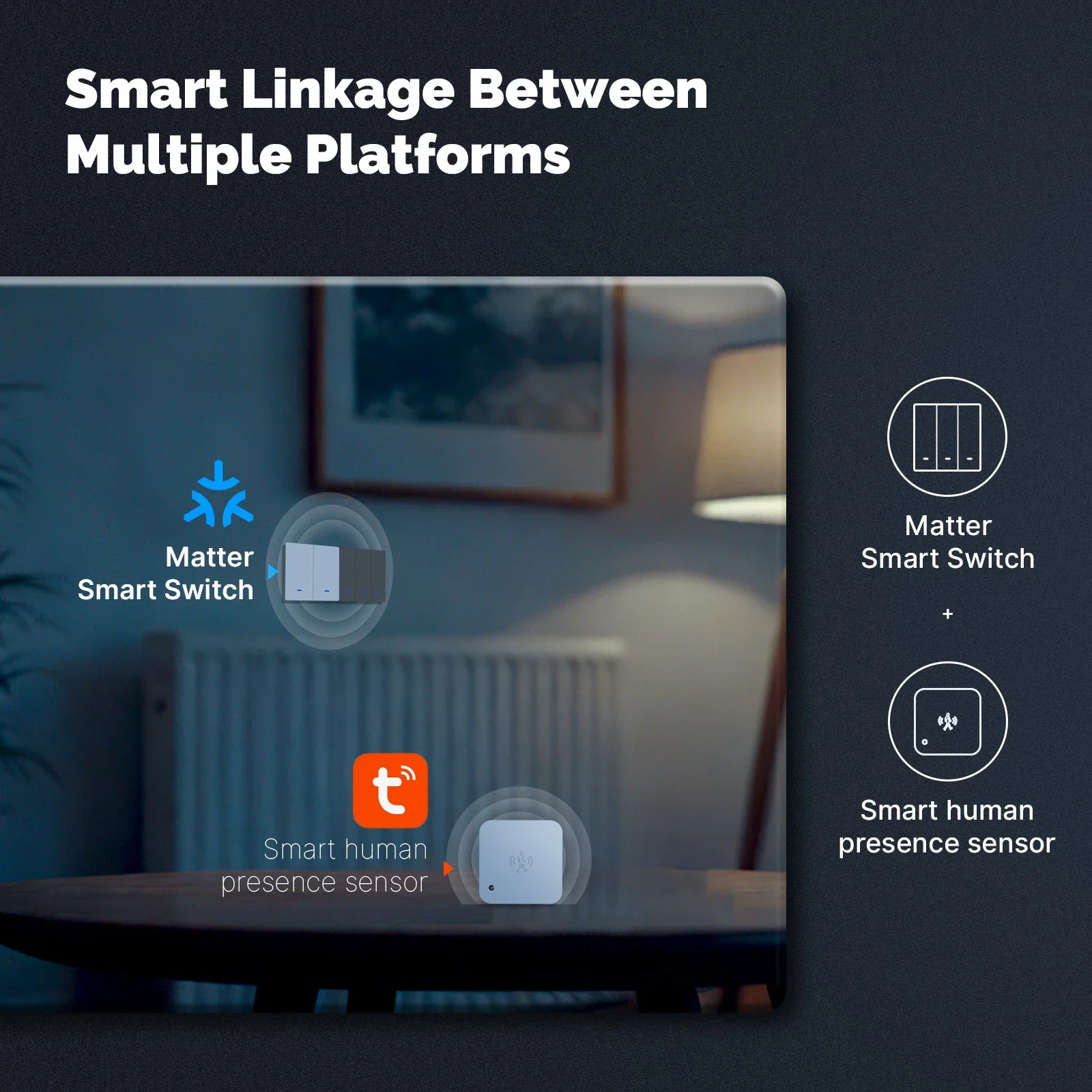 MOES Matter Tuya WiFi Smart Li - огляд і ціна Smart Home Matter