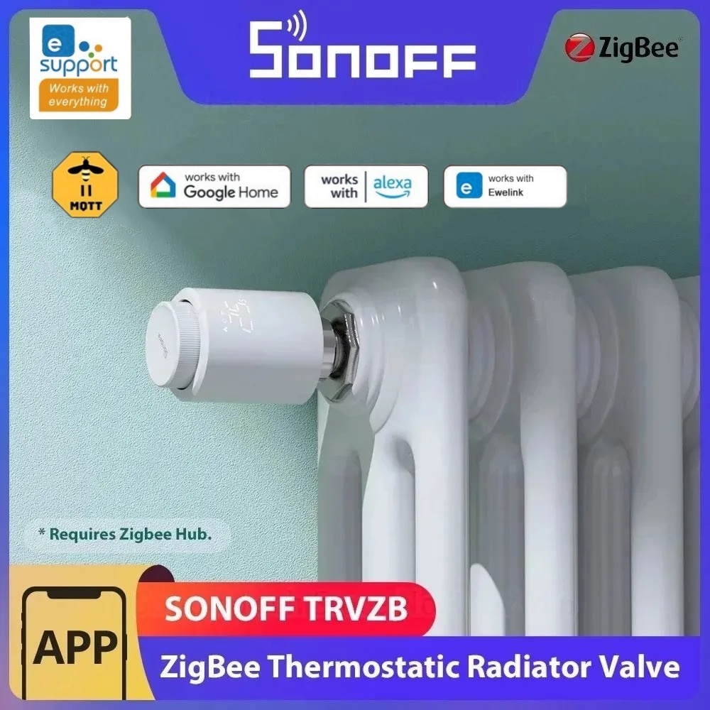 SONOFF TRVZB Zigbee Thermostat - огляд і ціна Smart Home Group