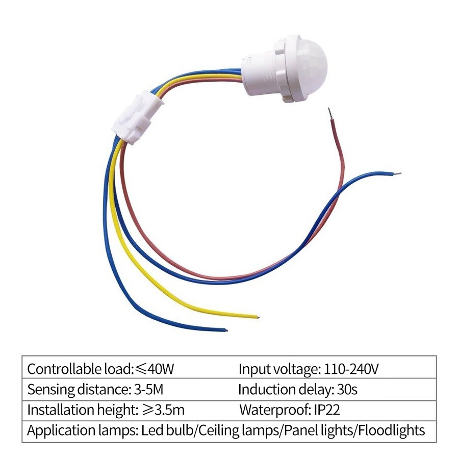 PIR Motion Sensor Detector Sma - огляд і ціна Smart Home Matter