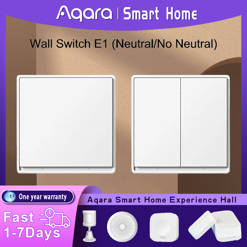 Original Aqara Wall Switch E1  - огляд і ціна Smart Home Group