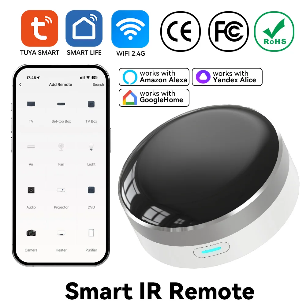 YFK WiFi Smart IR Blaster Univ - огляд і ціна Smart Home Living
