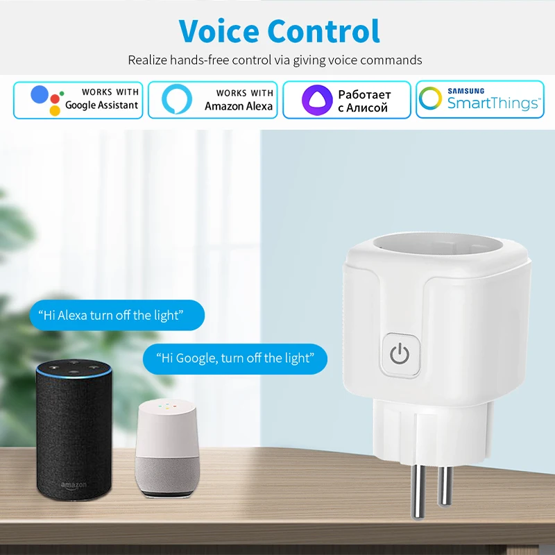 Tuya Smart Socket EU 16A AC100 - огляд і ціна Smart Home News