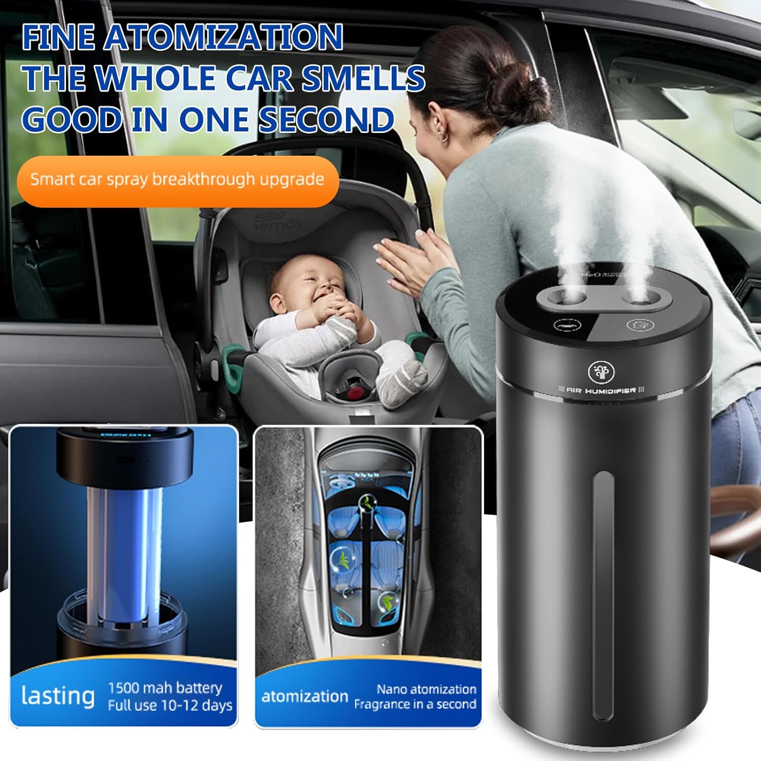 Smart Car Air Freshener,Car Ai - огляд і ціна Smart Humidifier